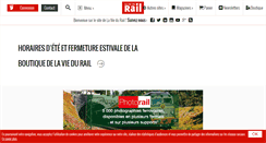Desktop Screenshot of laviedurail.com